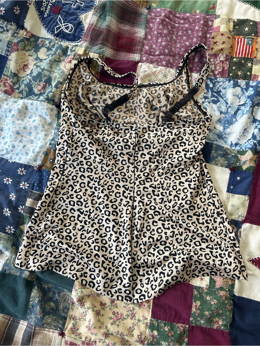 Ruby Ribbon Leopard Print Cami - Picture 2 of 3